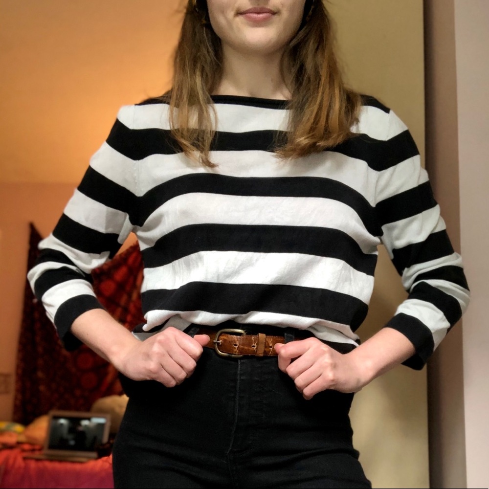 JOSEPHINE CHAUS Black/White Shirt